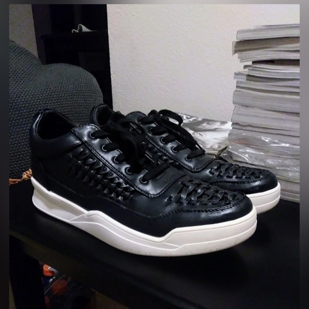 Men's Woven Leather Steve Madden